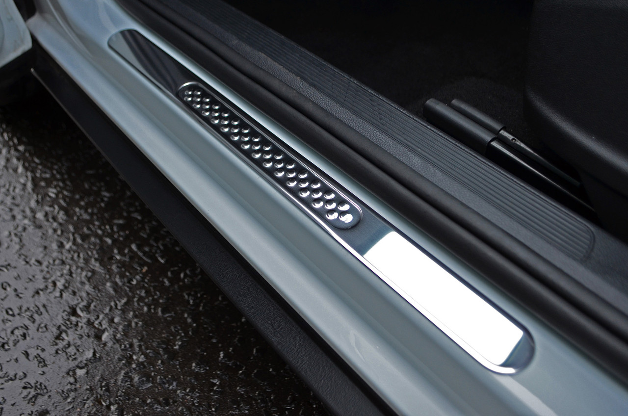 Chrome Door Sill Protectors Kick Plates (2 Piece Set) For Ford Kuga (2013-19)