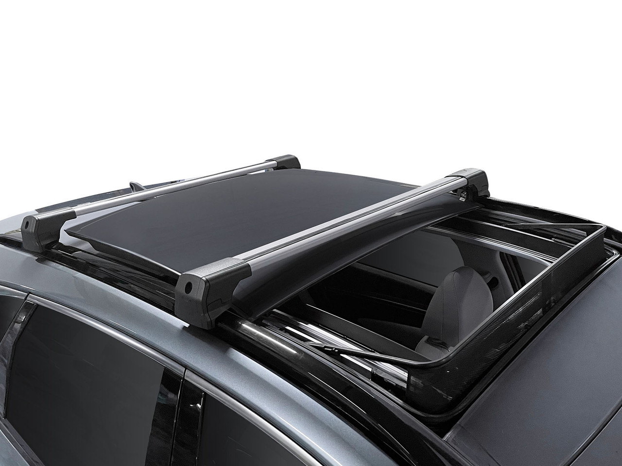 Cross Bars For Roof Rack Rails To Fit Kia Sportage V (2022+) 75KG Lockable