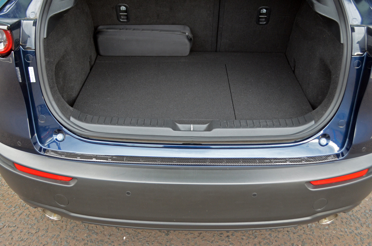 Lux Rear Bumper Protector Guard (Real Carbon Fibre) To Fit Mazda CX-30 (2019+)