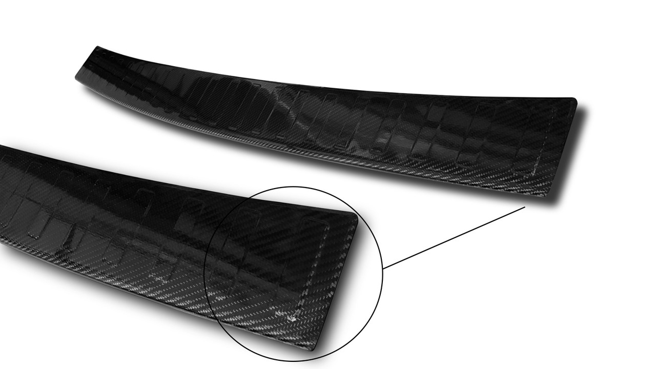 Rear Bumper Protector Guard (Real Carbon Fibre) For VW T6 Transporter (2016+) Rear Bumper Protector Guard (Real Carbon Fibre) For VW T6 Transporter (2016+)