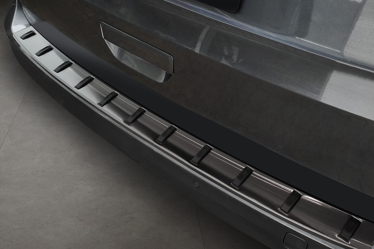 Reinforced Black Rear Bumper Protector To Fit Volkswagen Caddy (2021+)