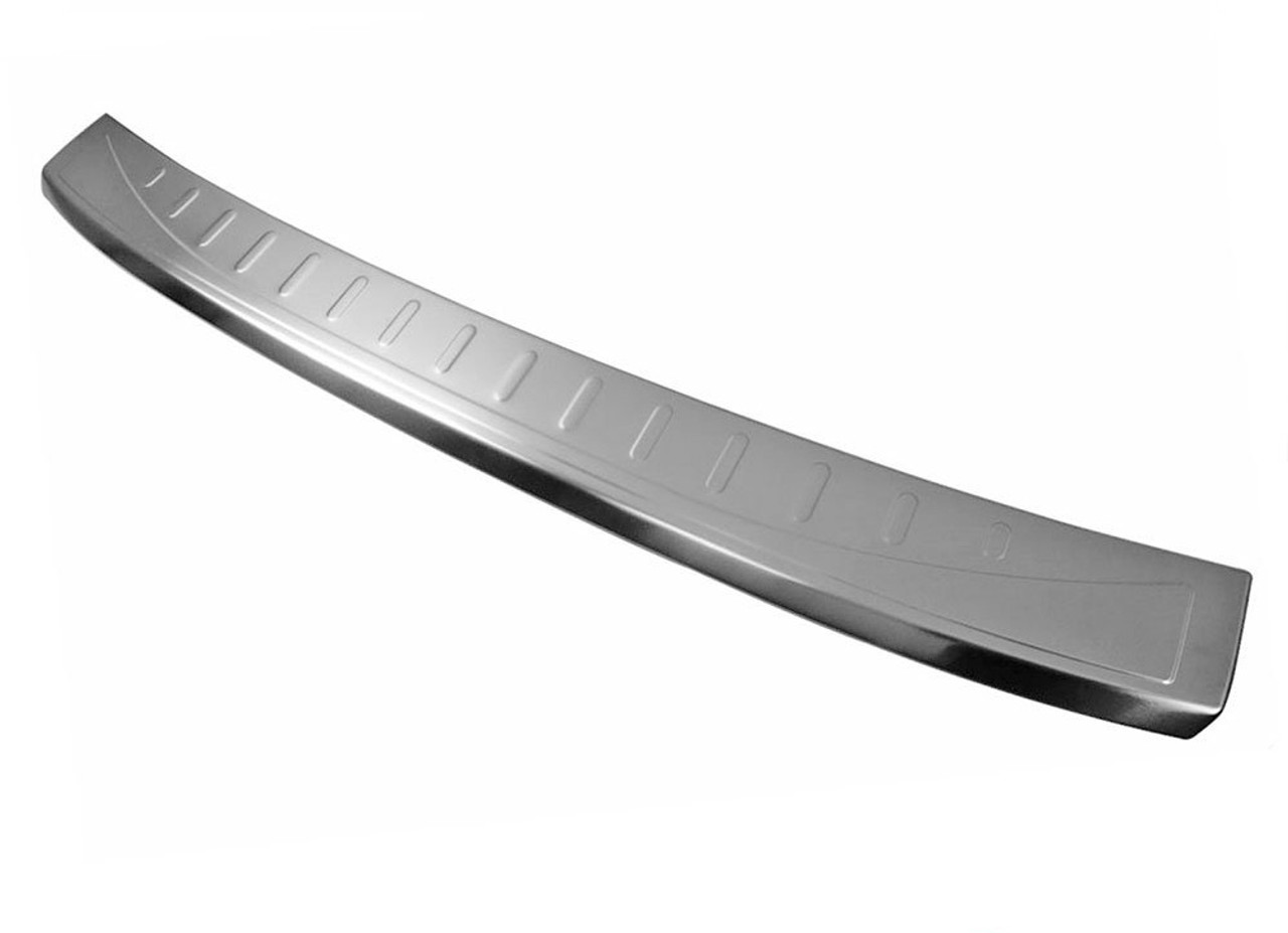 Rear Bumper Protector Guard Brushed Steel To Fit Volvo XC60 (2014-17)
