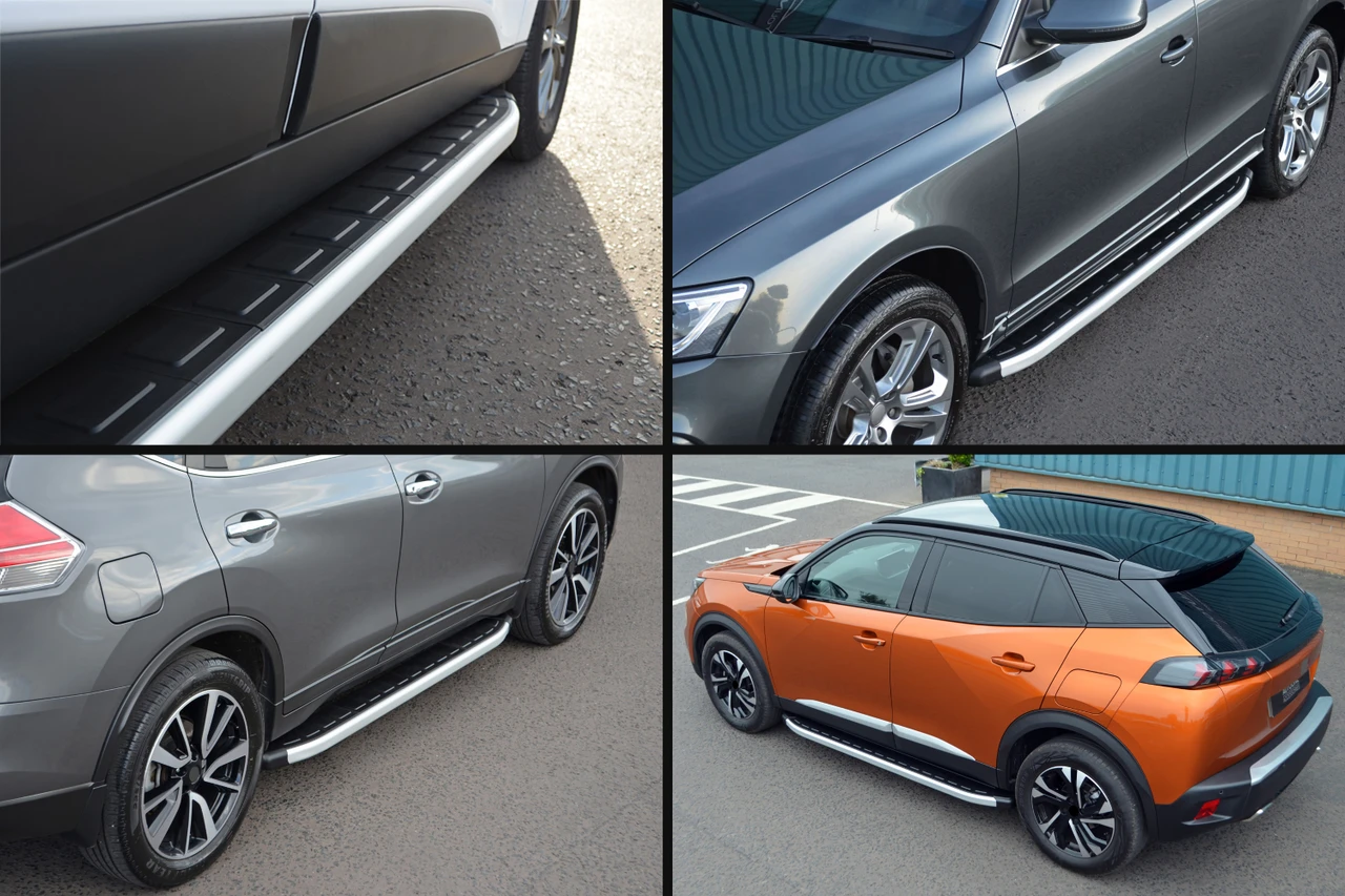 Aluminium Side Steps Bars Running Boards To Fit Nissan Juke (2020+)