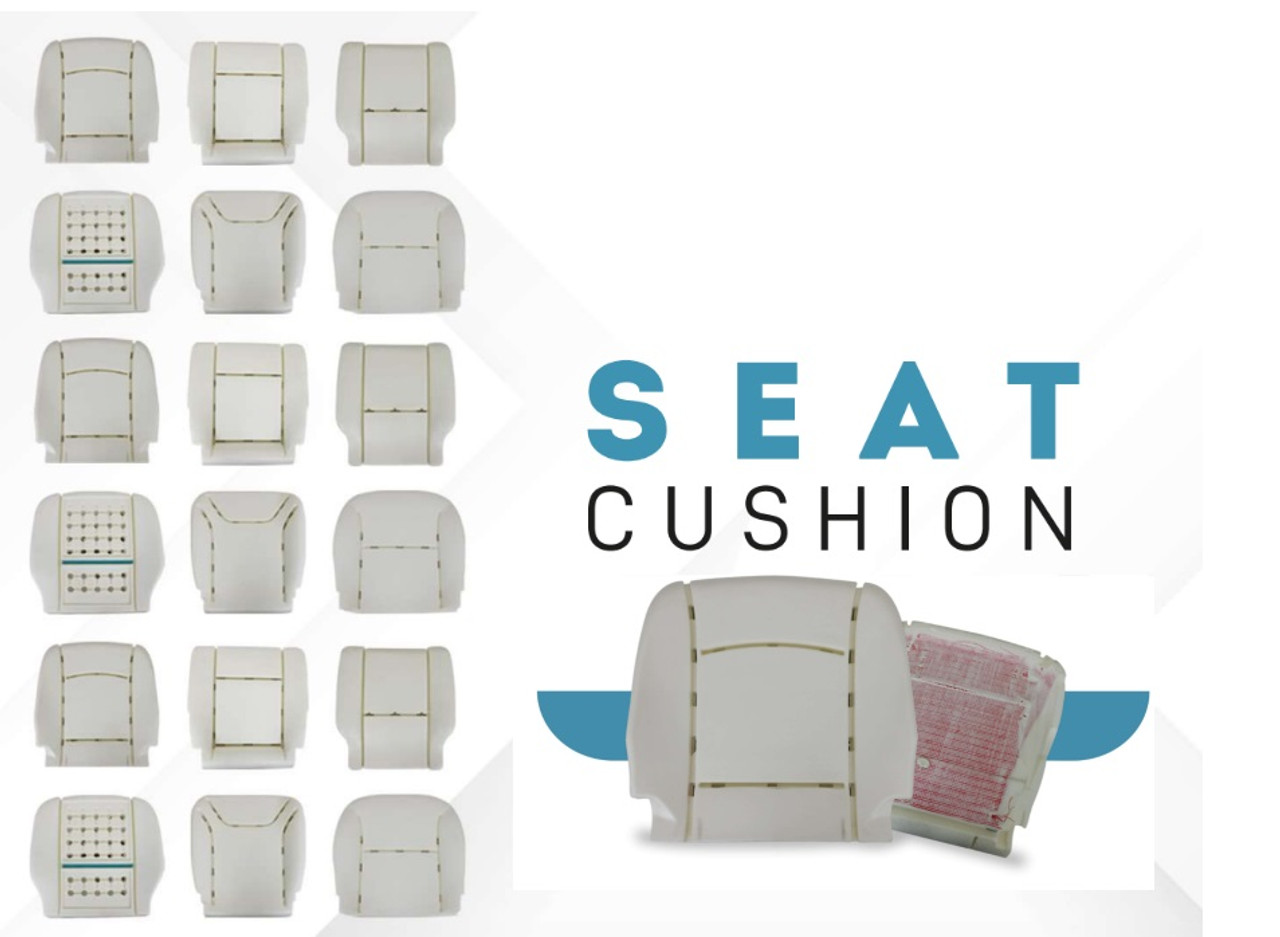 Replacement Front Seat Back Foam Cushion For VW Volkswagen Transporter (2003-15)