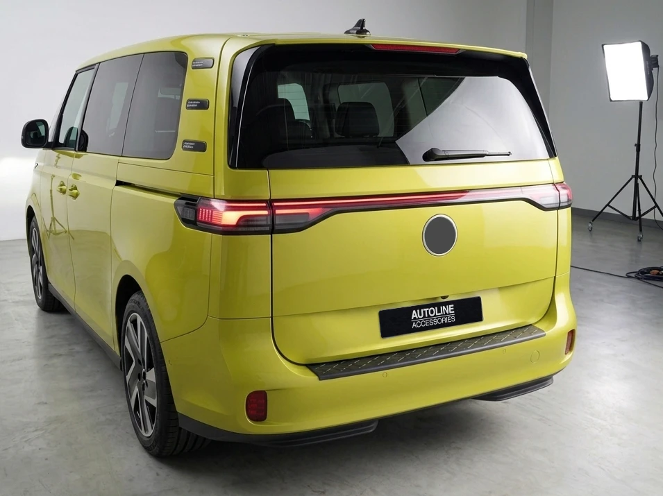 Black ABS Rear Bumper Protector Guard To Fit Volkswagen ID. Buzz (2022+)