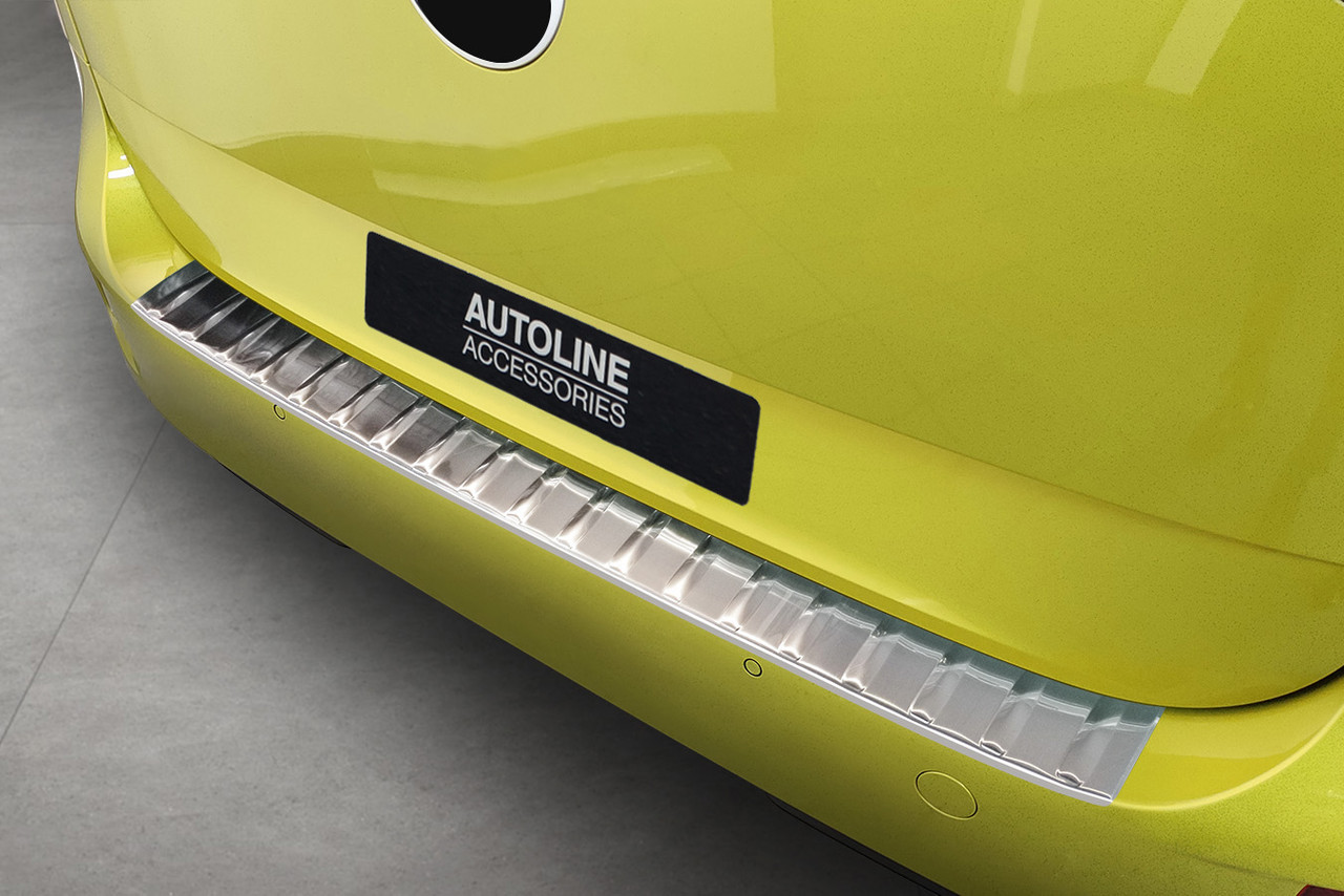 Lux Rear Bumper Protector Guard For Volkswagen ID. Buzz (2022+) - Satin Chrome