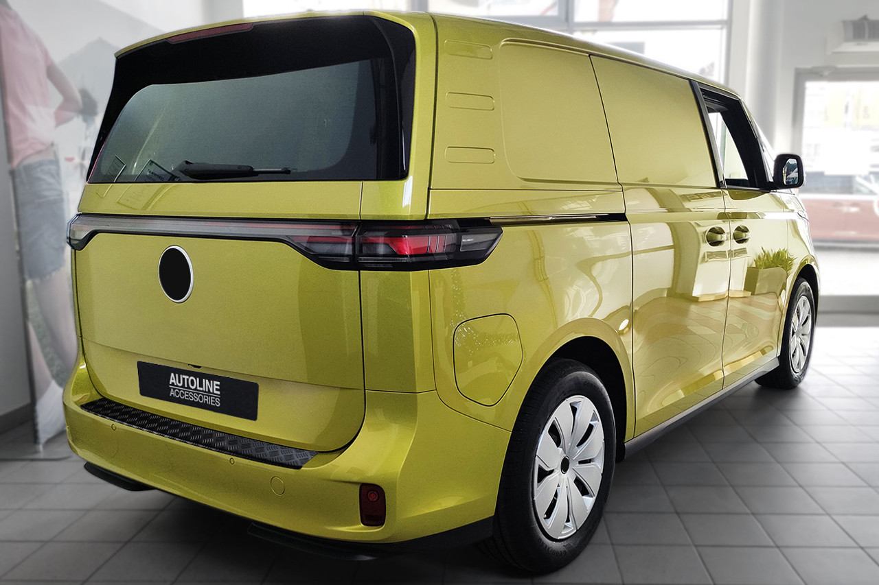 Lux Anodised Black Rear Bumper Protector To Fit Volkswagen ID. Buzz (2022+)