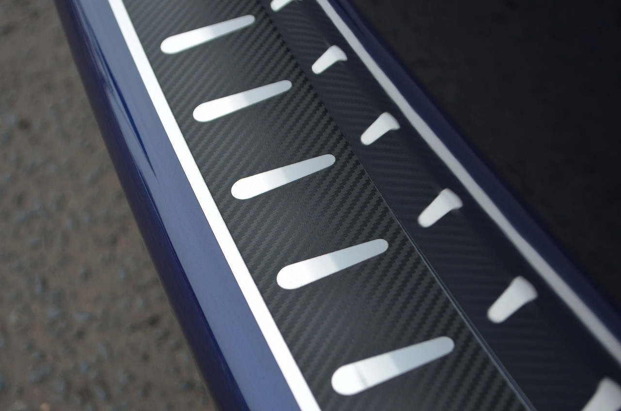 Carbon Foiled Rear Bumper Protector Guard To Fit Renault Kangoo (2022+)