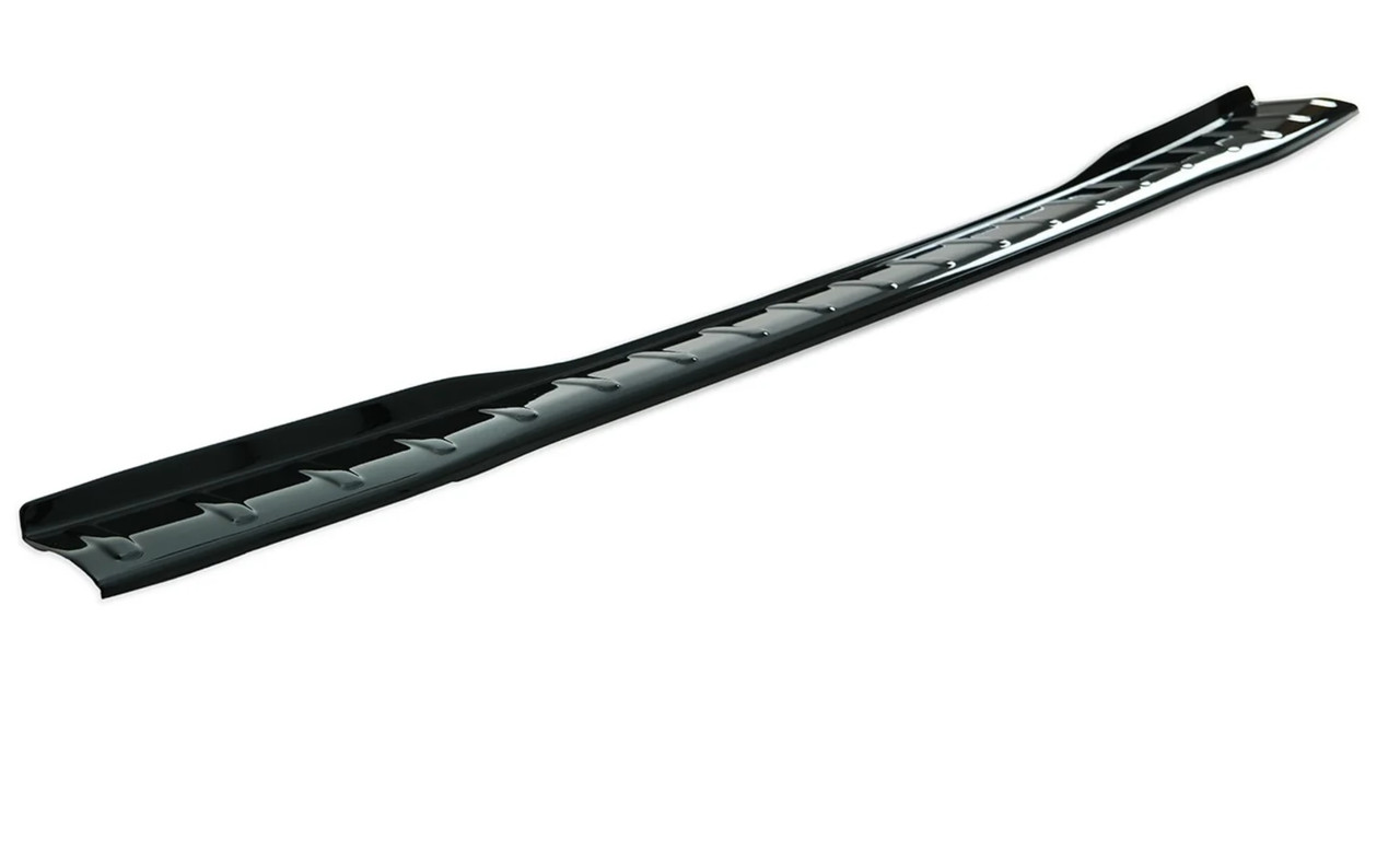 For Ford Transit Custom (2024+): ABS Gloss Black Rear Bumper Protector Guard