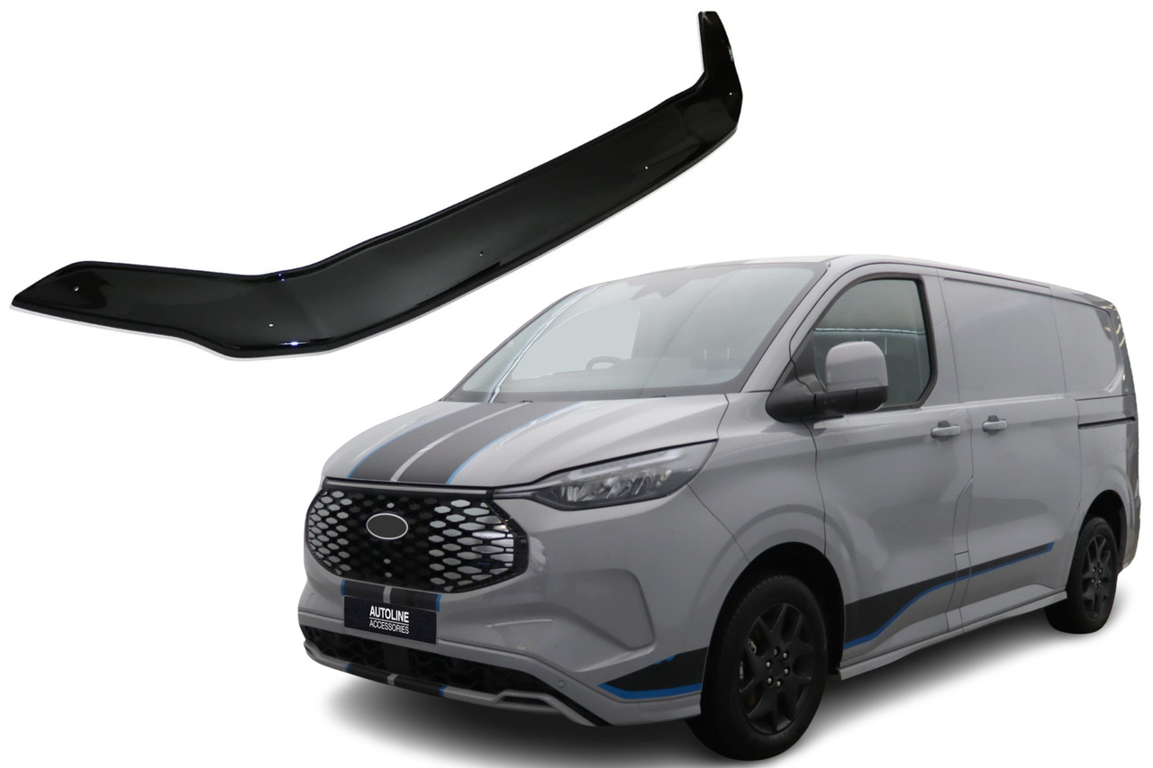 Bonnet Protector Guard Wind Deflector To Fit Ford Transit Custom (2024+)