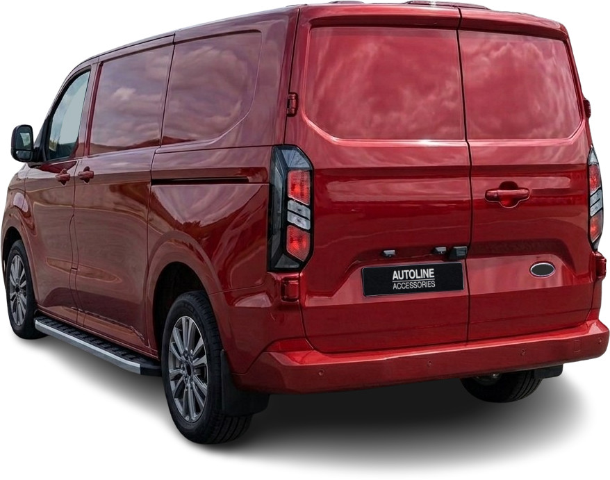 Aluminium Side Steps Bars Running Boards For L2 LWB Ford Transit Custom (2024+)