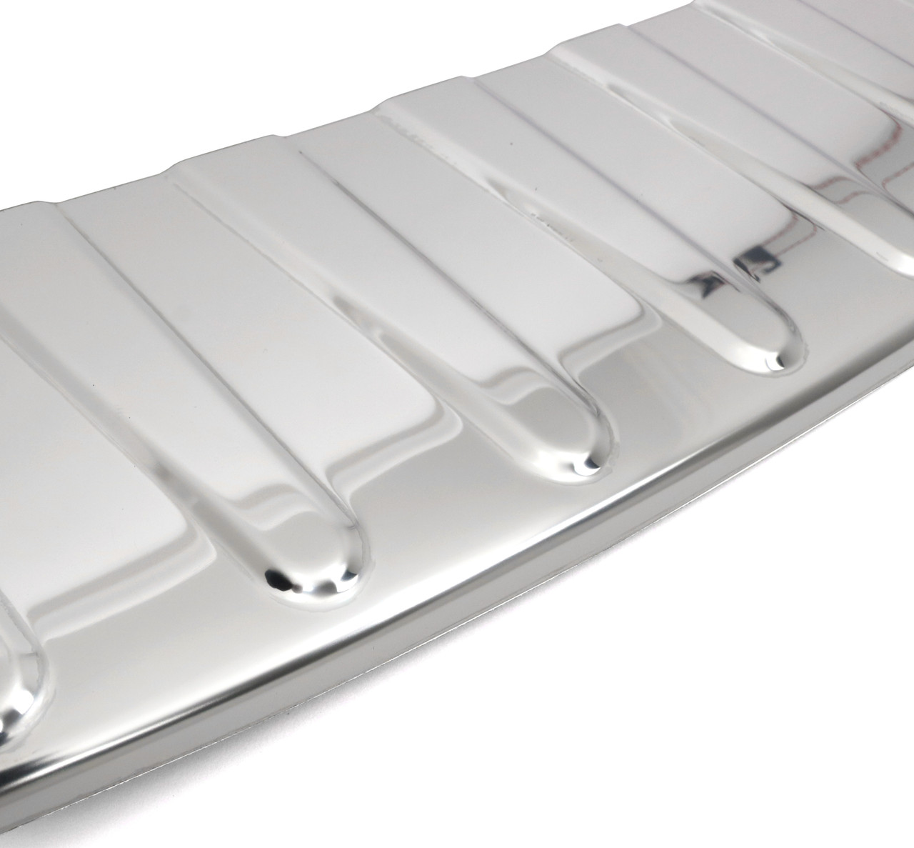 To Fit Volkswagen T7 Multivan (2022+): Chrome Rear Bumper Protector Guard Steel