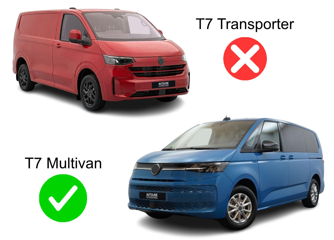 To Fit Volkswagen T7 Multivan (2022+): Rear Bumper Protector Guard Brushed Steel