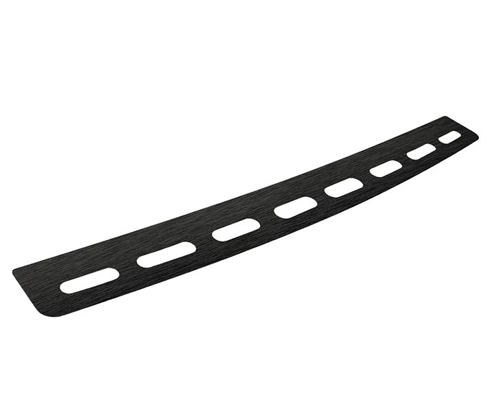 Black Brushed Rear Bumper Protector Guard To Fit Smart Fortwo (2015-2024)