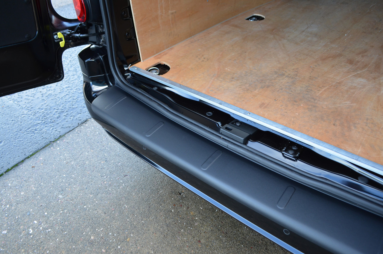 Black ABS Rear Bumper Protector Guard To Fit Citroen Berlingo (2019+)