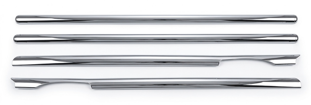 Chrome Side Door Window Sill Trim Covers To Fit BMW 3 Series (2012+) F30