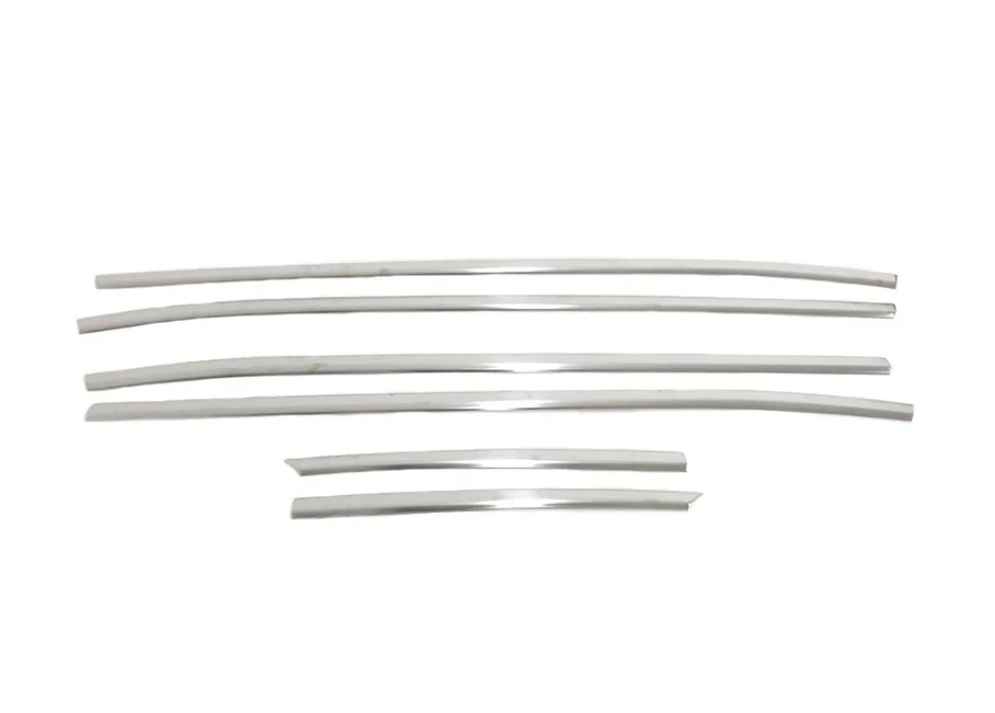Brushed Window Sill Trim Covers (6 Piece) To Fit Hyundai Tucson (2021+)