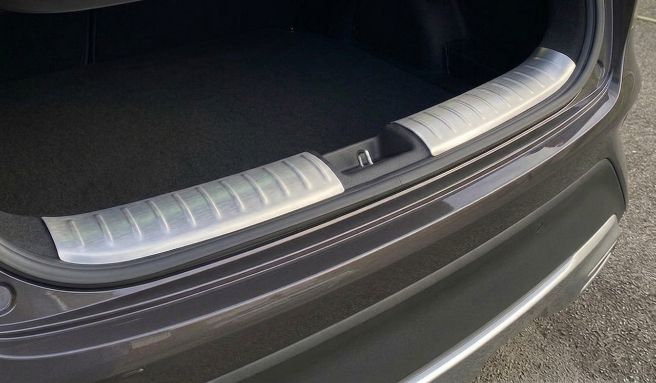 Brushed Rear Bumper Guard Boot Sill Covers To Fit Kia XCeed (2019+)