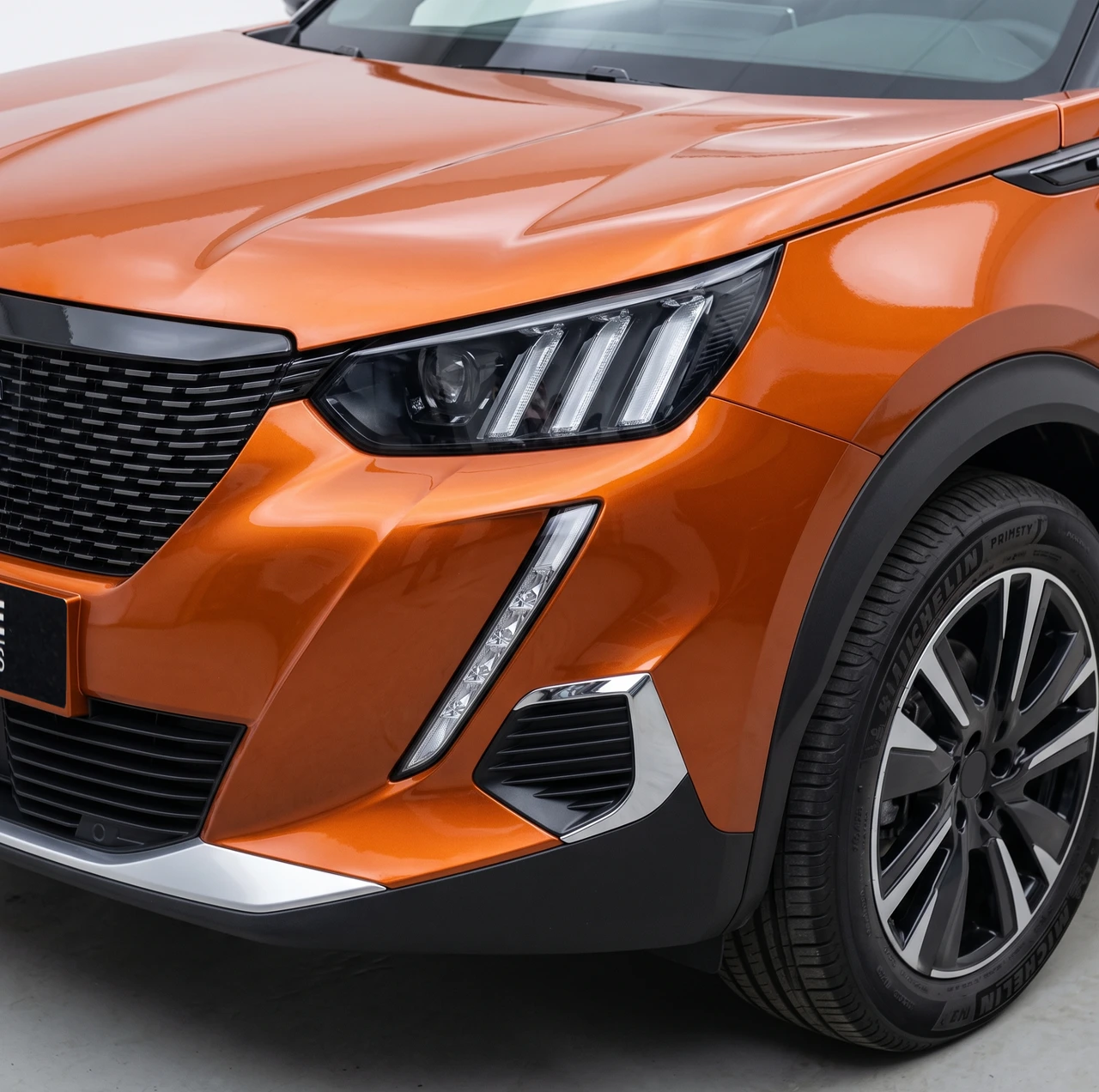 Chrome Front Fog Light Trim Covers To Fit Peugeot 2008 (2020-22)
