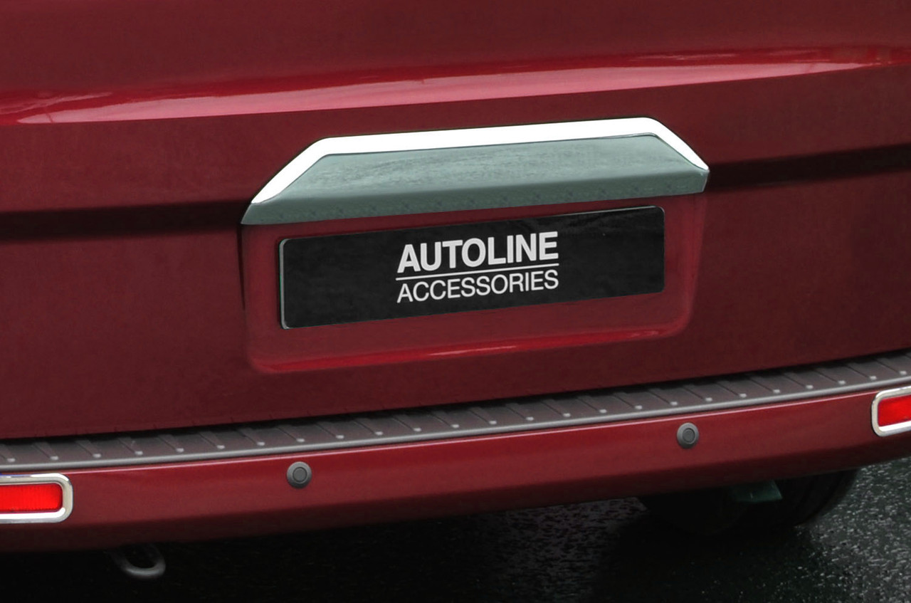 Chrome Rear Door Handle Cover Tailgate Trim To Fit Ford Transit Courier (2014+)