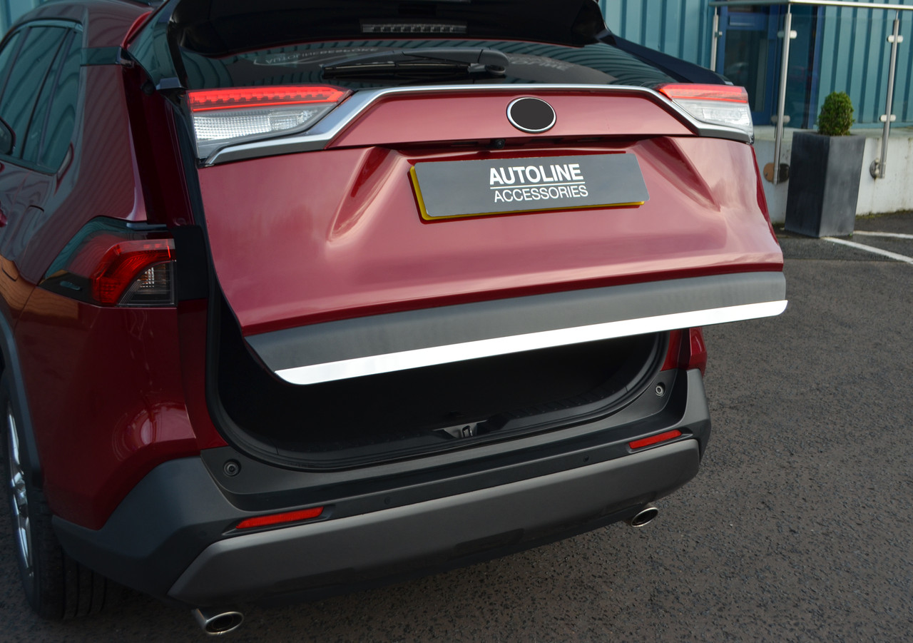 Chrome Rear Door Tailgate Trim To Fit Toyota RAV4 (2019+)
