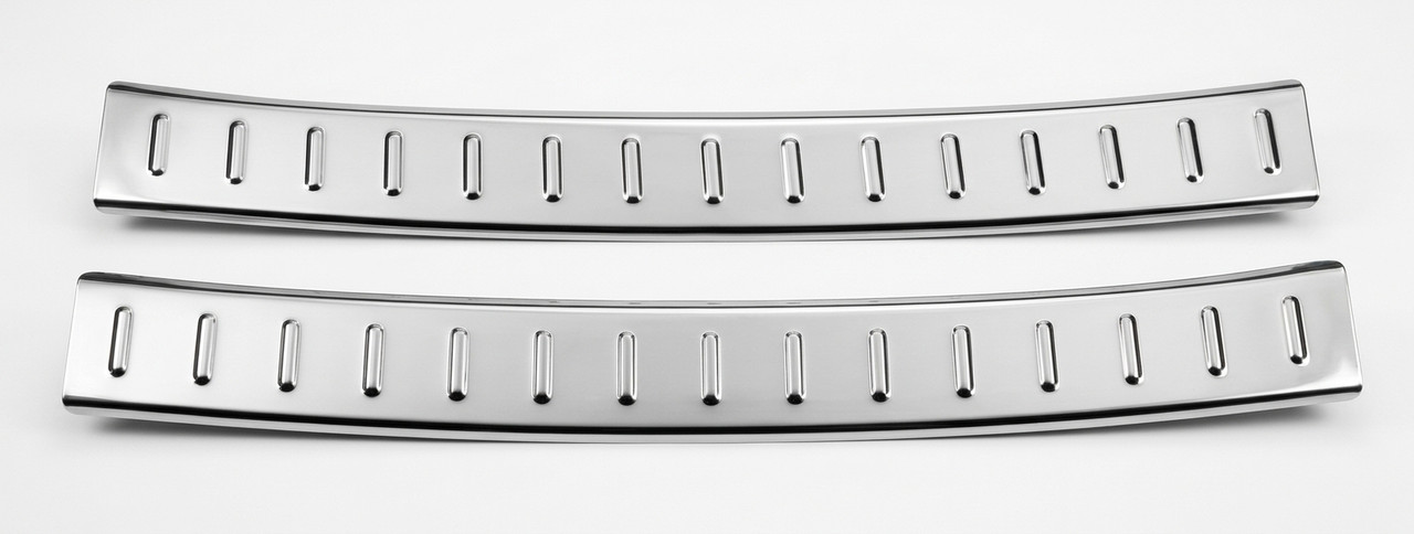 Chrome Rear Bumper Guard Boot Sill Cover To Fit Vauxhall Crossland (2021+)