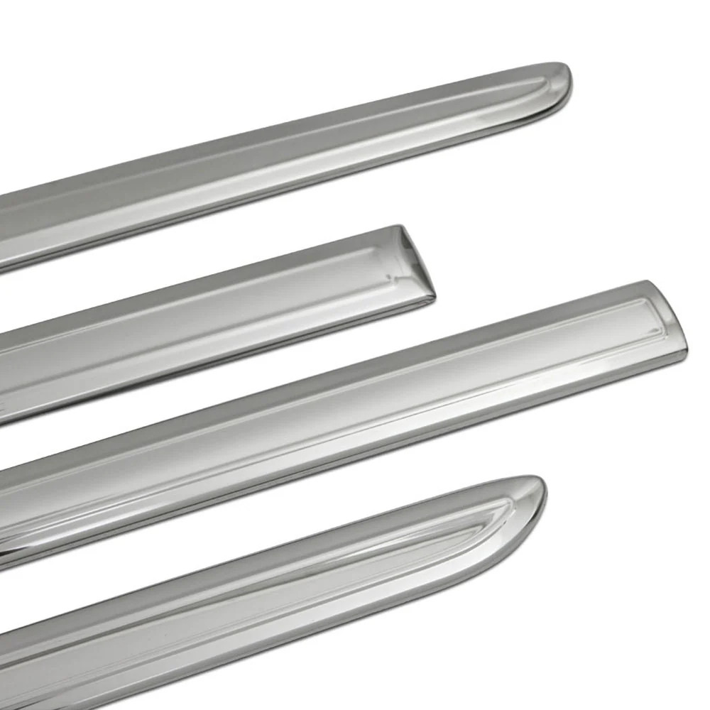 Chrome Side Door Trim Covers To Fit Volkswagen L1 Caddy (2016-2020) SWB