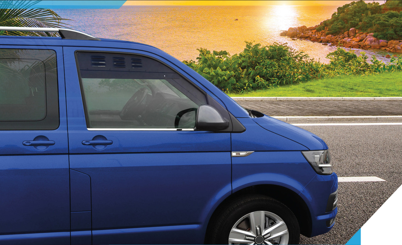 Front Window Camper Air Vents To Fit Volkswagen T6 Caravelle (2016+) [2 pc]