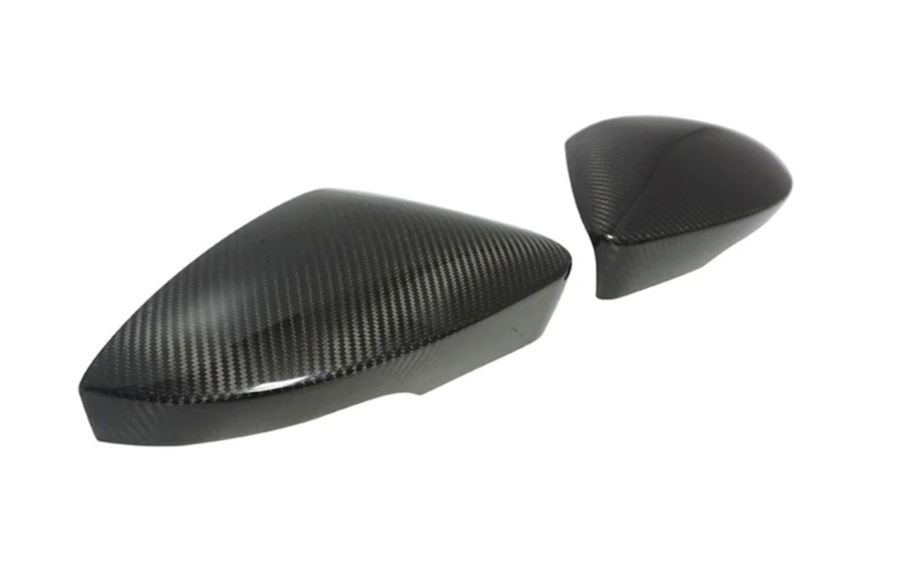 Carbon Fibre Wing Mirror Trim Covers To Fit Volkswagen T-Roc (2017-21)