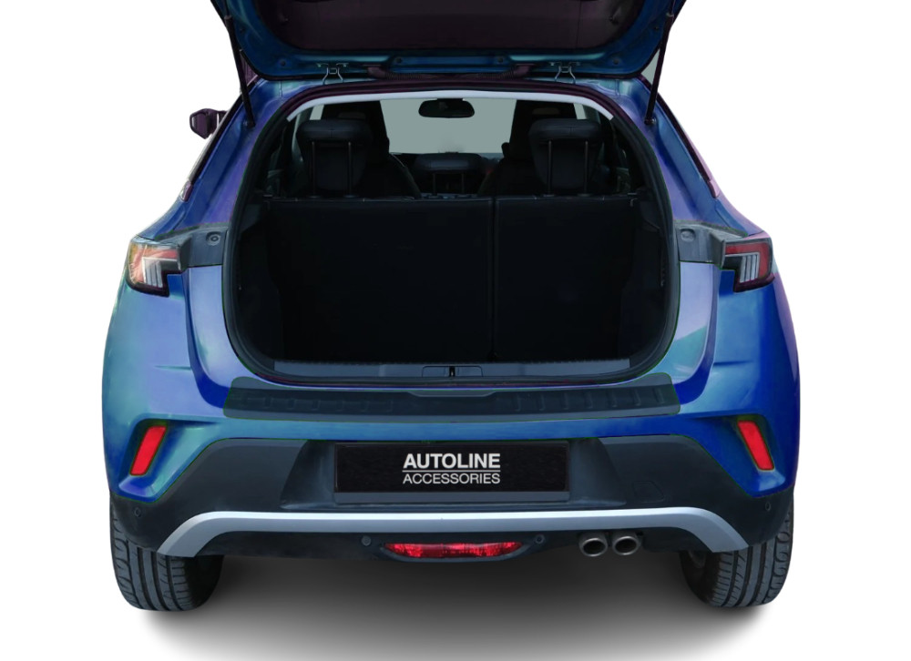 Black ABS Rear Bumper Protector Guard To Fit Vauxhall Mokka (2021+)