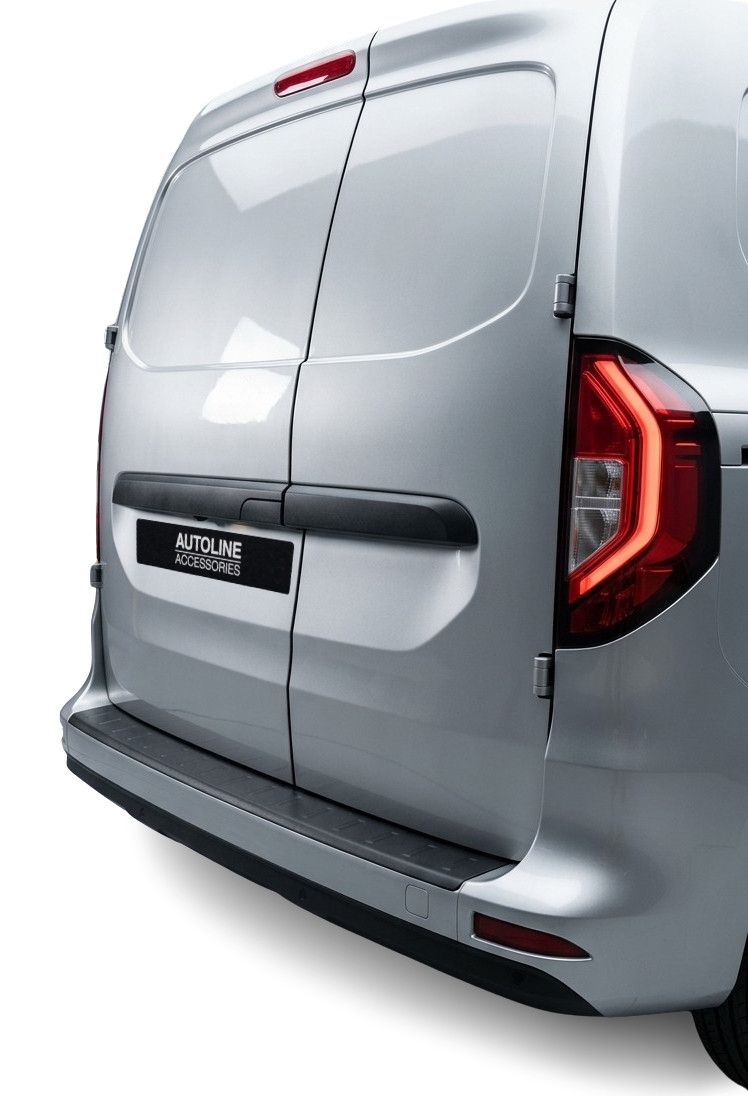 Black ABS Rear Bumper Protector Guard To Fit Nissan Townstar (2023+)