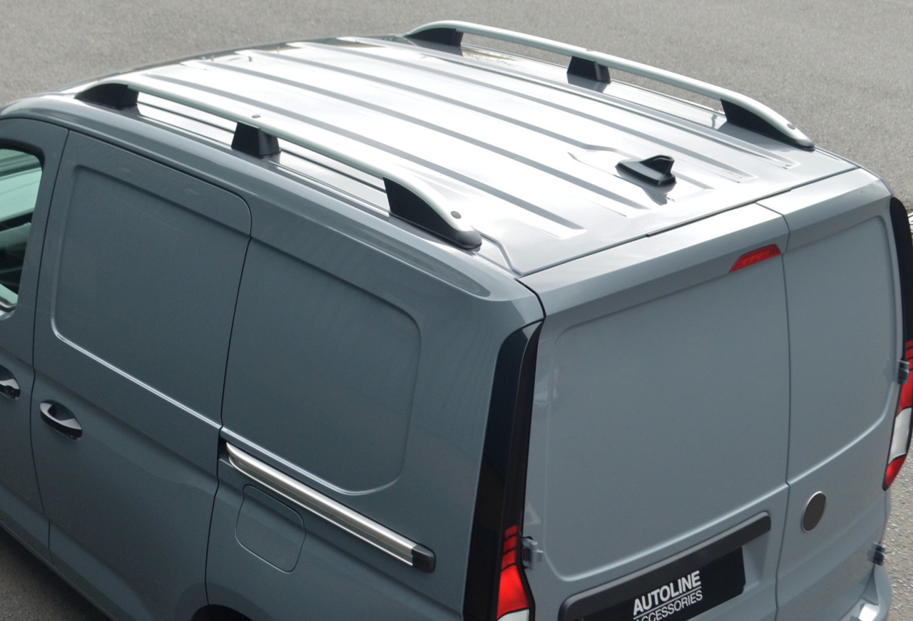 Aluminium Roof Rack Rails Side Bars To Fit L1 Ford Transit Connect (2025-)