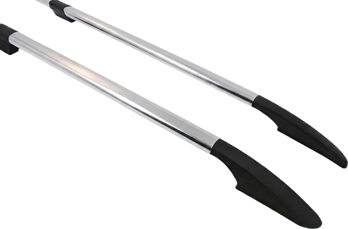 Polished Aluminium Roof Bars Side Rails For L1 SWB VW T7 Transporter (2025+)