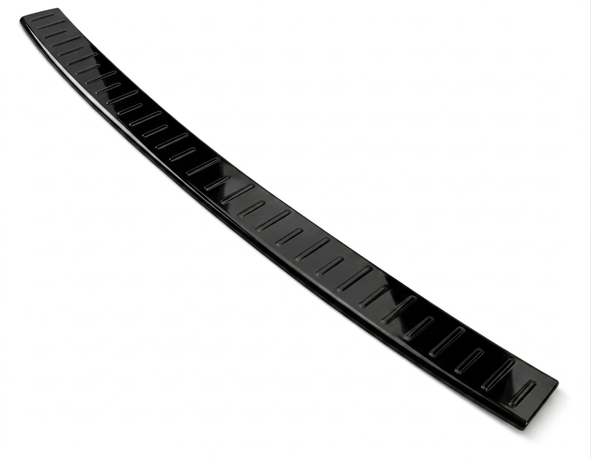 To Fit VW T7 Multivan (2022+): ABS Gloss Black Rear Bumper Protector Guard