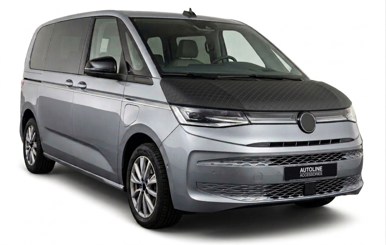 To Fit VW T7 Multivan (2022+): Full Bonnet Bra Diamond Effect Stone Guard