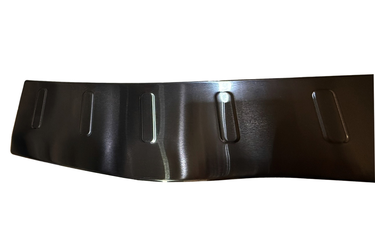 For Ford Transit Custom (2024+): Brushed Black Rear Bumper Protector Guard