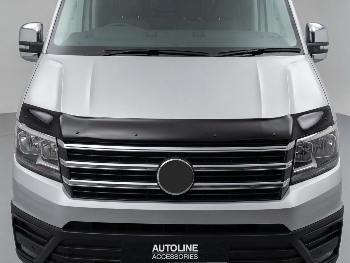 Rigid Bonnet Protector Guard Wind Deflector To Fit Volkswagen Crafter (2017+)