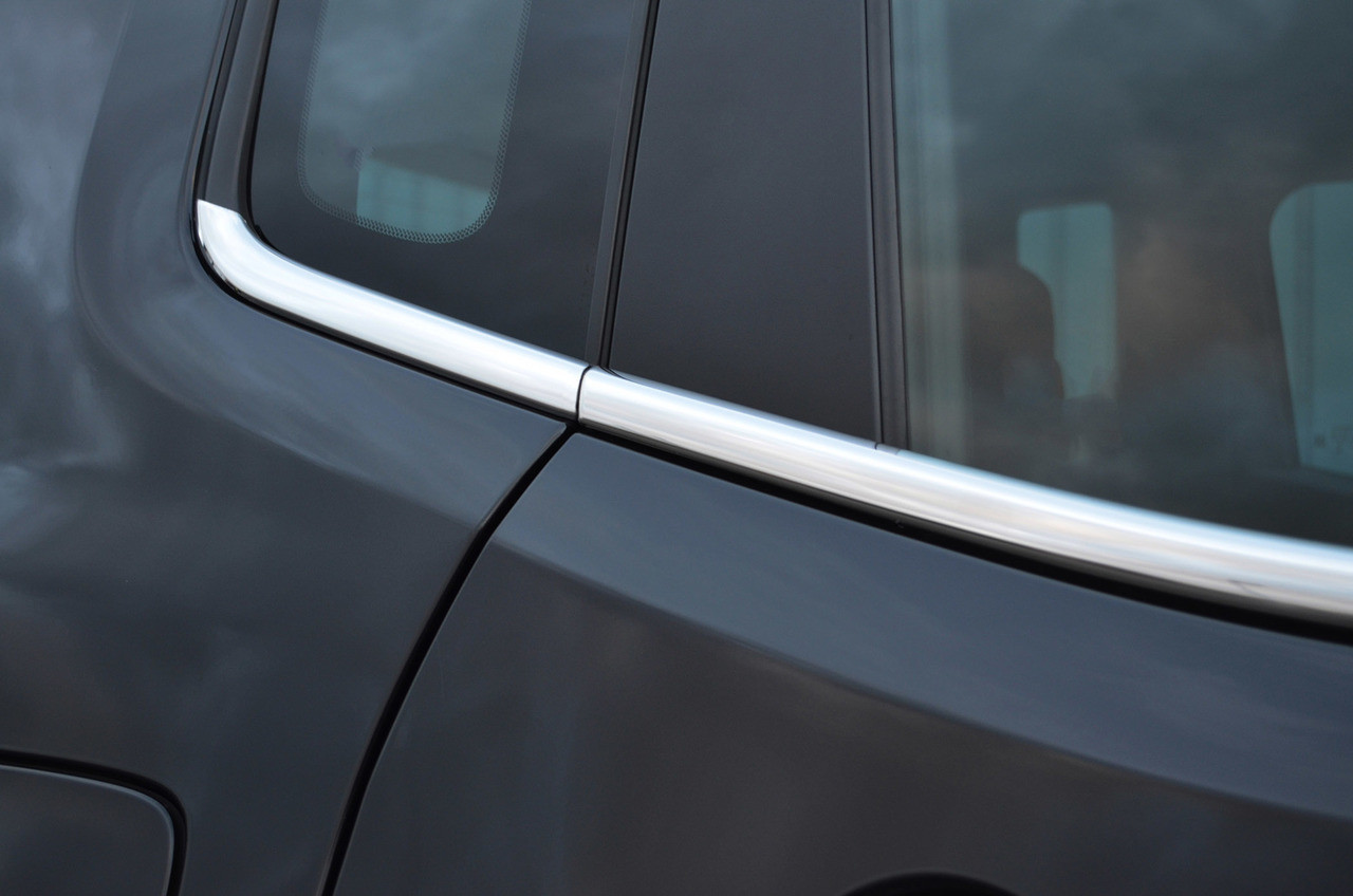 Chrome Side Door Window Sill Trim Set Covers To Fit Jeep Renegade (2015+)