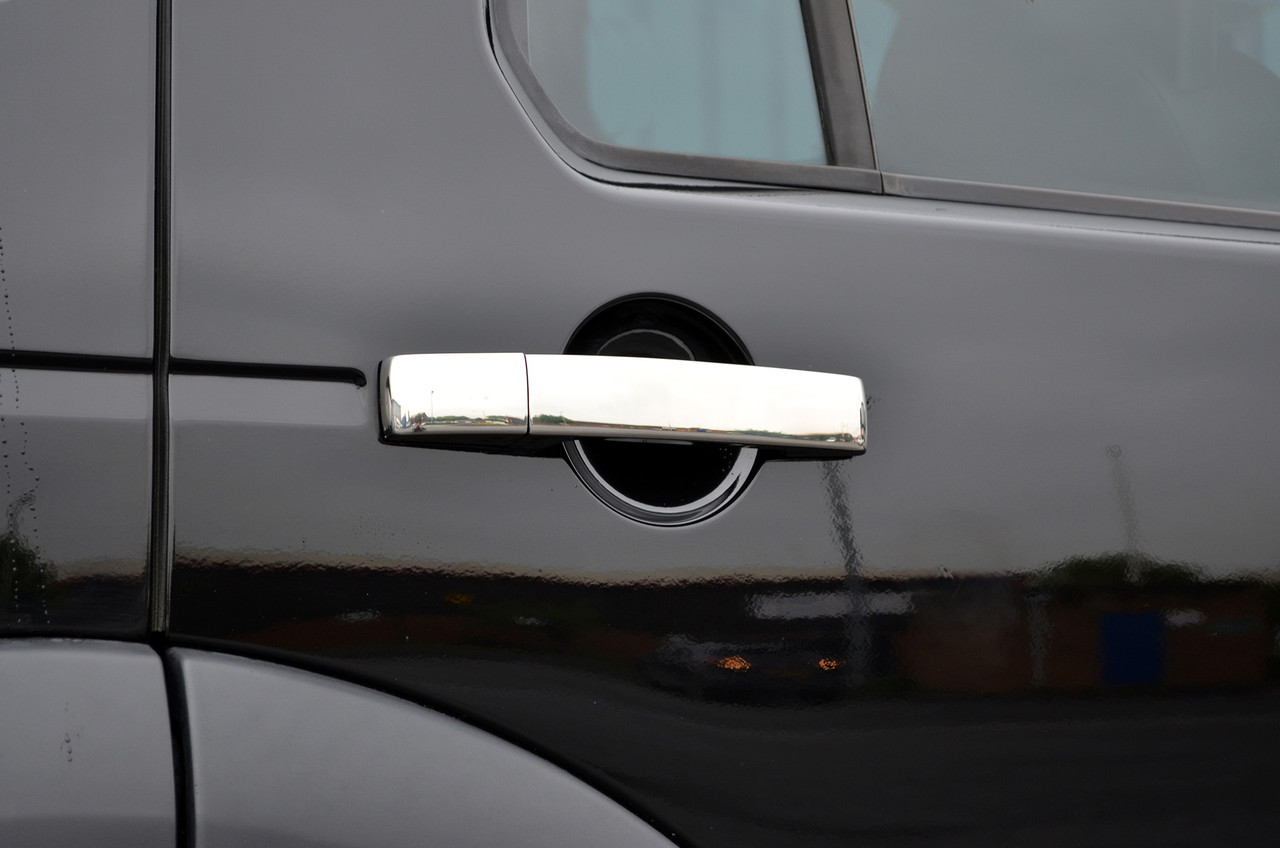 Chrome Door Handle Trim Set Covers To Fit Land Rover Discovery 3 (2004-2009)