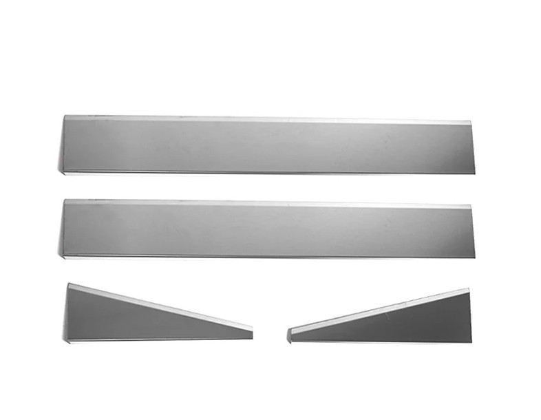 Chrome Door Sill Trim Covers Protectors To Fit Land Rover Freelander 2 (06-14)