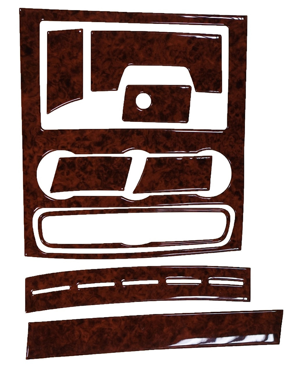 Walnut Finish Dash Trim Kit To Fit LHD Mercedes-Benz Sprinter W906 (2006+)