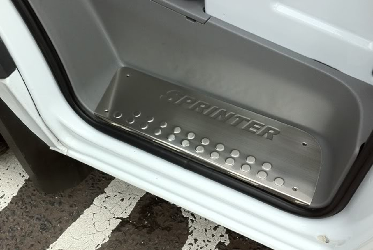 3dr Chrome Door Sill Trim Covers Protectors To Fit Mercedes-Benz Sprinter (06+)