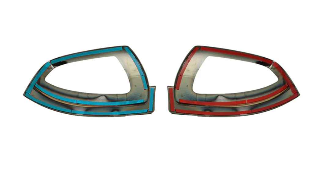 Chrome Mirror Trim Covers To Fit Mercedes-Benz Vito W639 W/Indicator (2010-14)