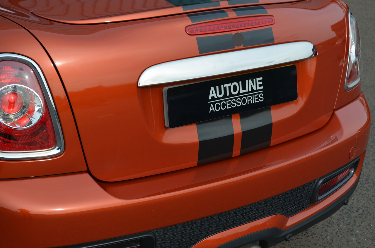 Chrome Rear Door Handle Cover Tailgate Grab Trim To Fit Mini R56 R57 R58 R59