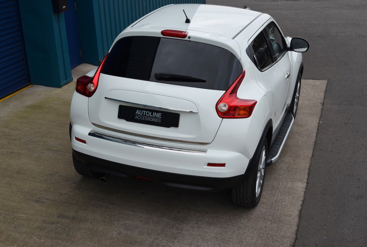 Chrome Rear Door Handle Cover Tailgate Grab Trim To Fit Nissan Juke