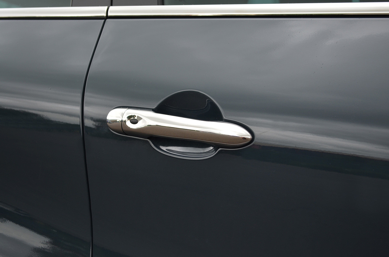 Chrome Front Door Handle Covers W/ Keyless Entry To Fit Renault Clio IV 12+