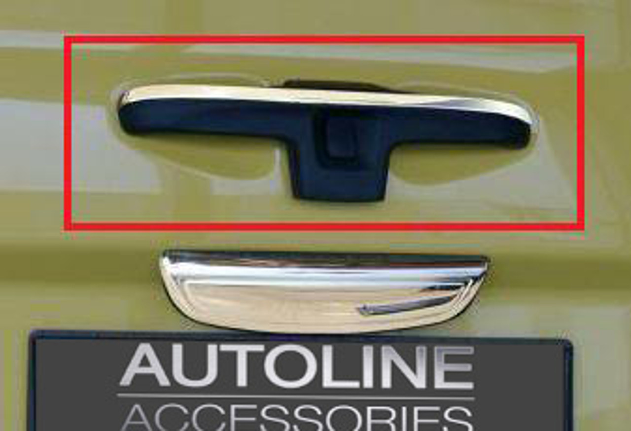 Upper Chrome Rear Door Handle Cover Tailgate Trim To Fit Renault Trafic (02-14)