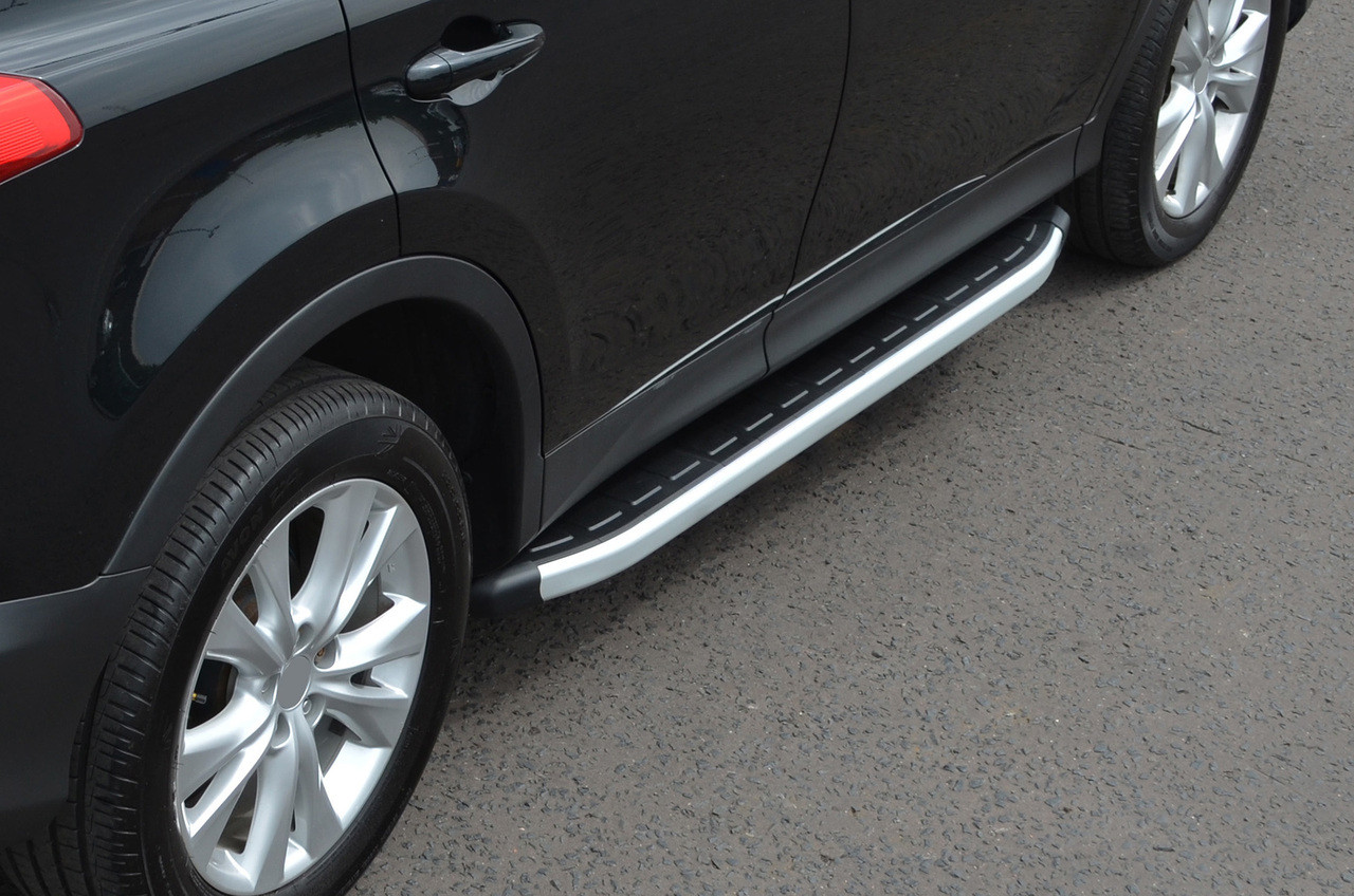 Aluminium Side Steps Bars Running Boards To Fit Toyota Rav4 (2013+)