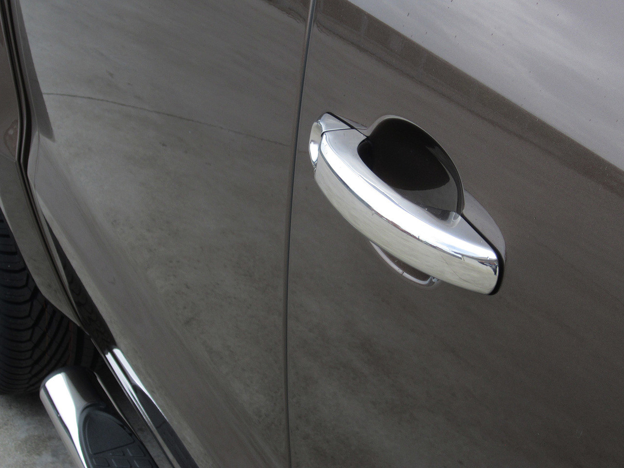 Chrome Door Handle Trim Set Covers To Fit Volkswagen Amarok (2010+)
