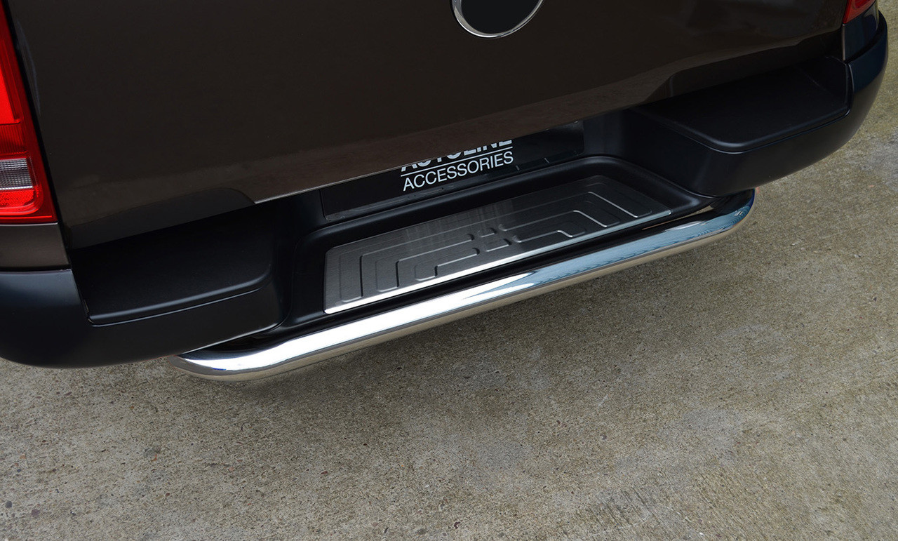 Rear Bumper Step Bar Protector Tube  To Fit Volkswagen Amarok (2010+)